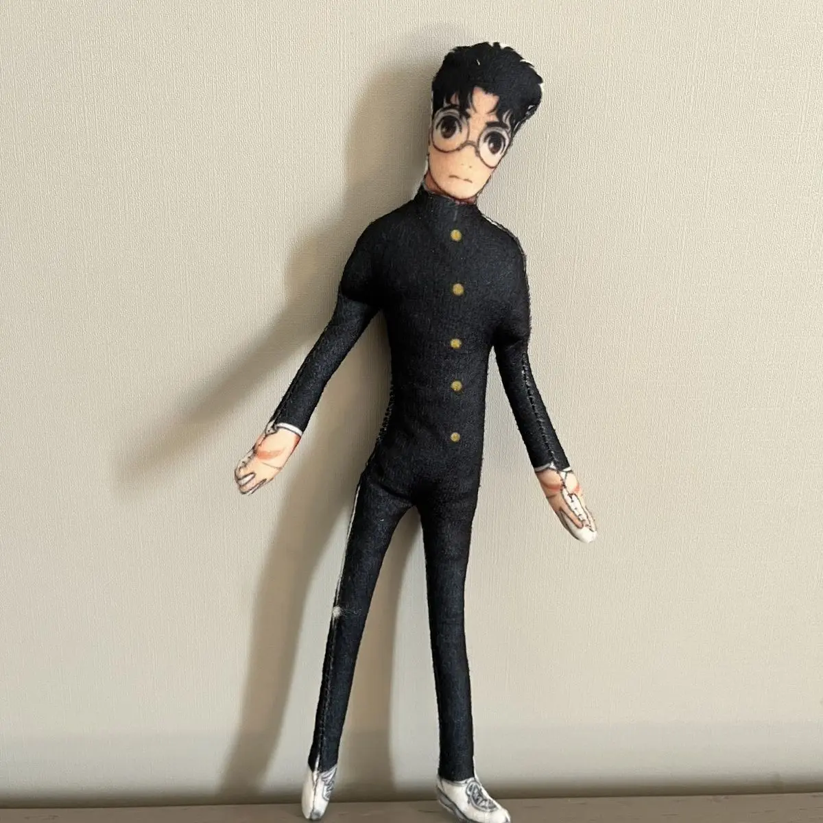 Hot Turbo Granny Maneki Neko Plüsch – Dandadan Cursed Yet Cute Anime Schlüsselanhänger Lucky Cat Rucksack Charm Geschenk