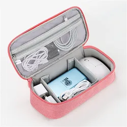 NEW Travel Organizer Bag Cable Storage Organizers Pouch Carry Case Portable Waterproof Single Layers Storage Bags For Cable Cord