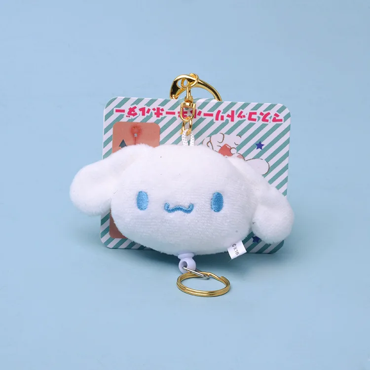 Sanrio Kawali Kuromi Hello Kitty My Melody Cinnamoroll Pillow Plush Toys Plushie Keychain Stuffed Doll for Kids gift