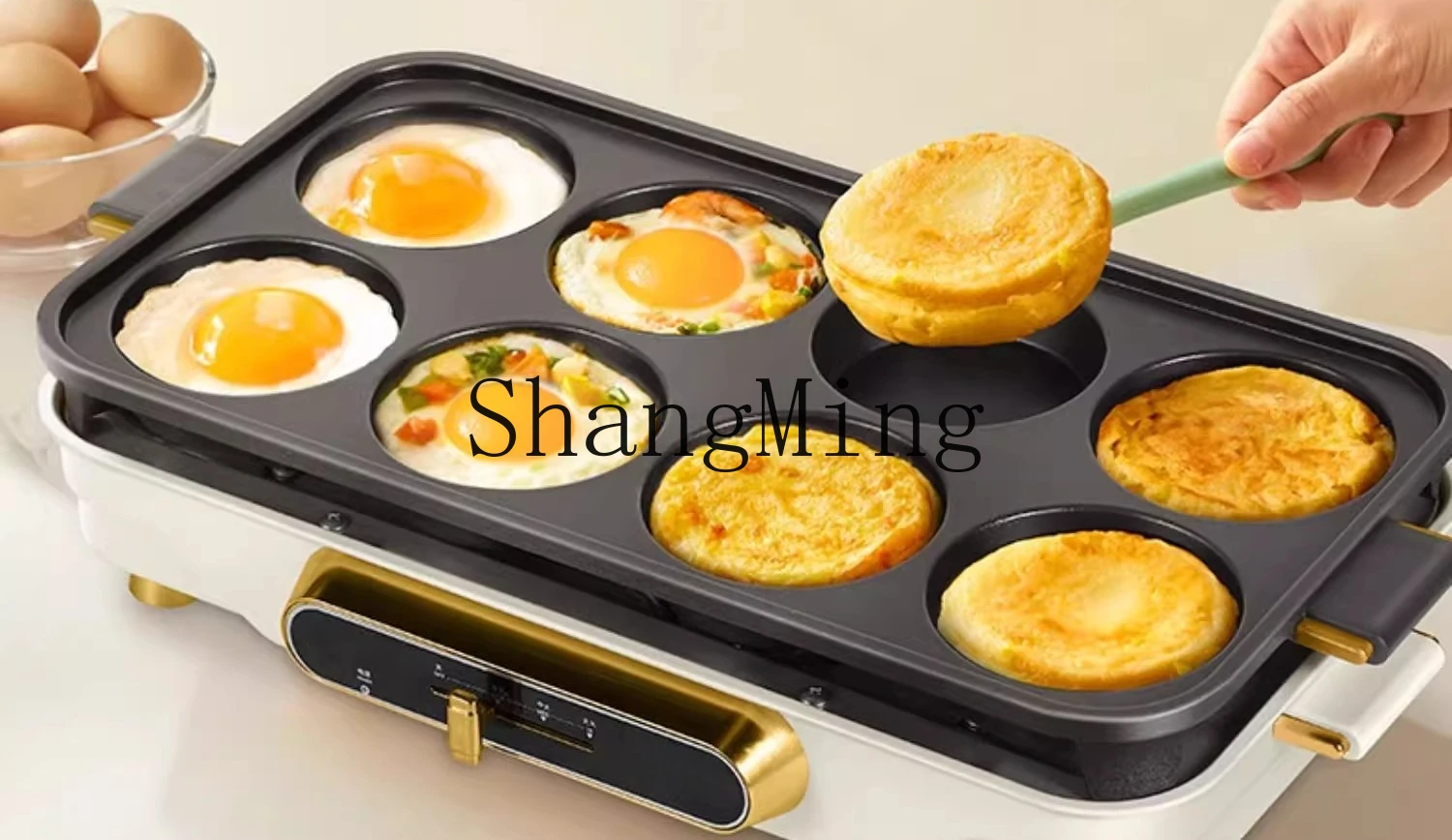 ZYY commercial fried egg burger mold split removable egg dumpling pot breakfast artifact