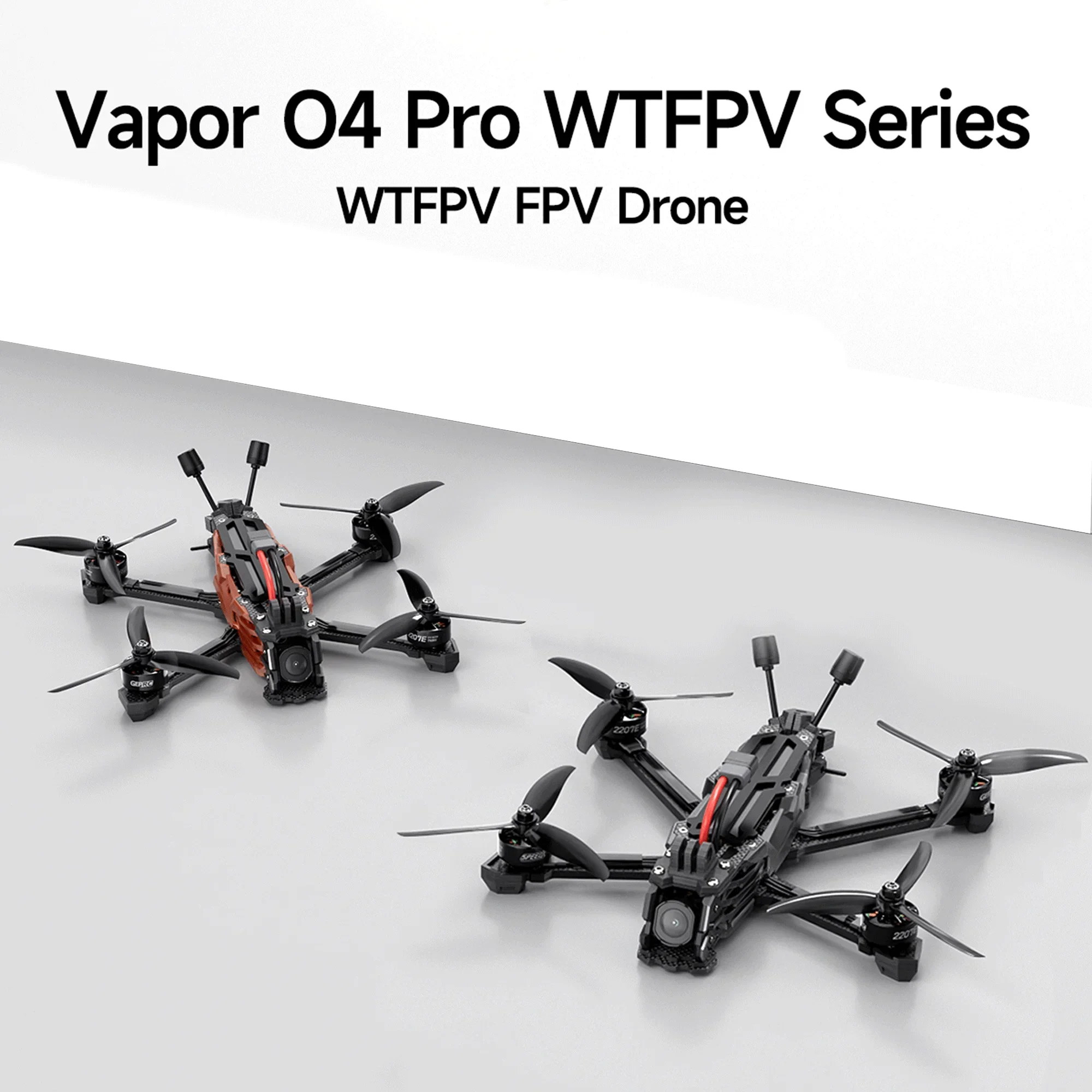 GEPRC Vapor X5/X6/D5/D6 O4 Pro WTFPV طائرة بدون طيار حرة 5 بوصة 6 بوصة FPV كوادكوبتر 2207E 2407E موتور تاكر H60_BLS 60A 4IN1 ESC
