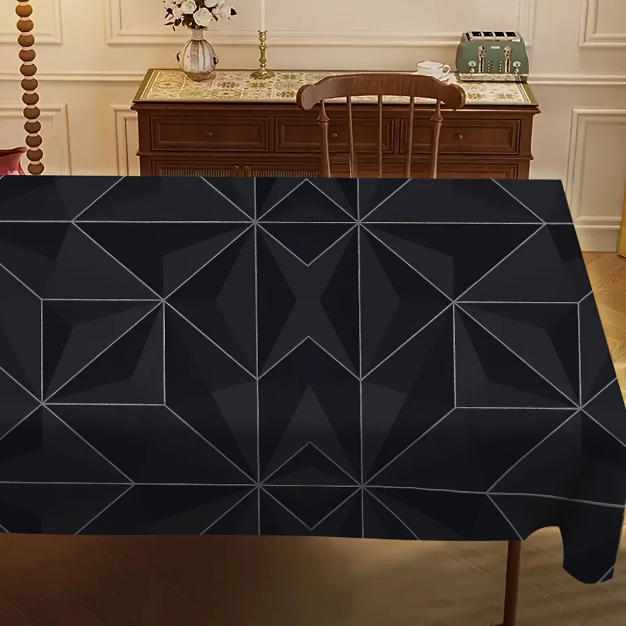 The new model features a modern geometric line theme and incorporates dark-colored checkered patterns.