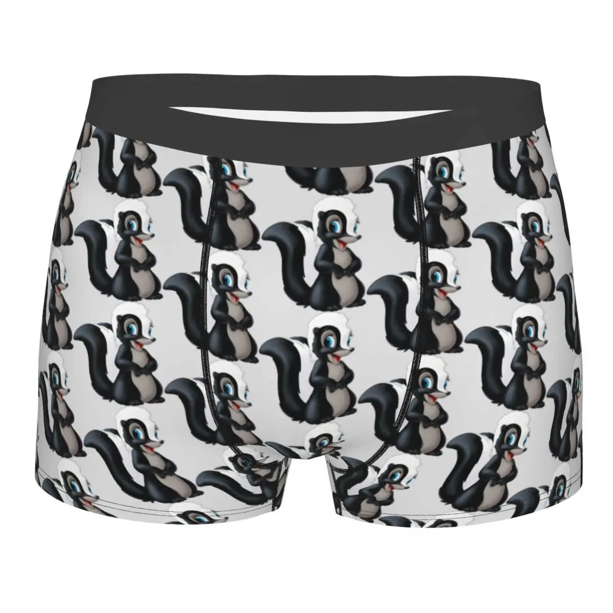 Calzoncillos Boxer con estampado de flores Bambi personalizados para hombre, ropa interior con estampado 3D, calzoncillos elásticos