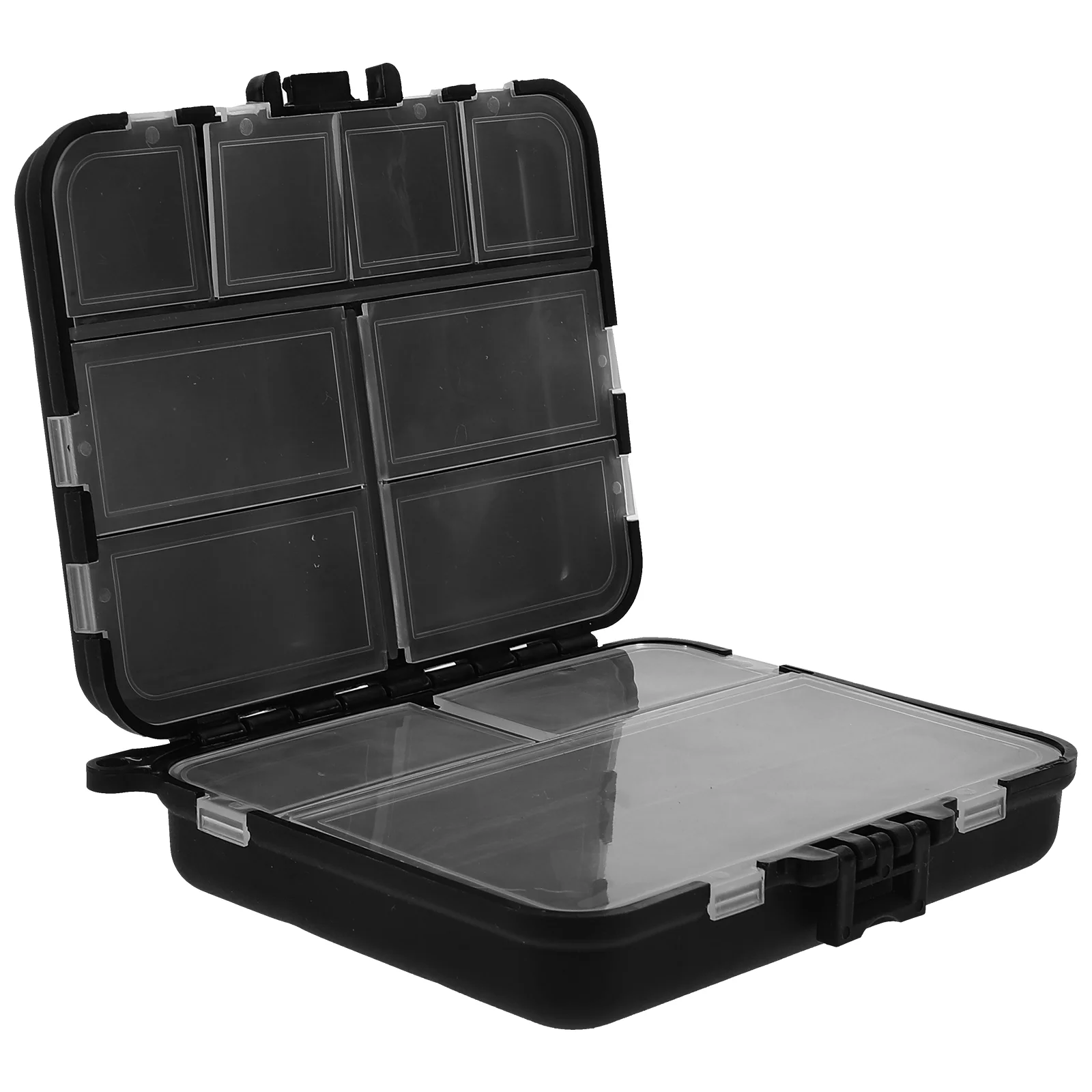 

Fishing Accessories Box Tool Organizer Kit Gear Black and Equipment Kits for Adults