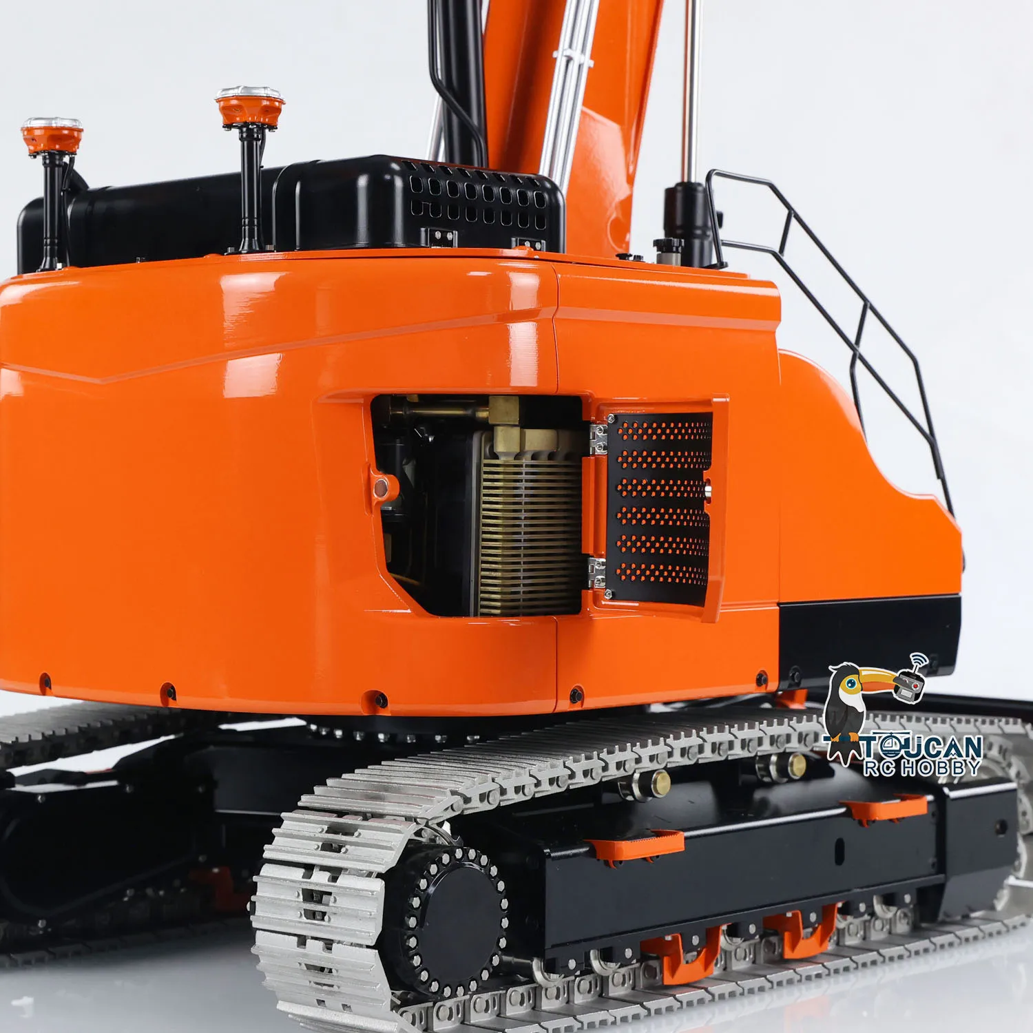 Juguetes 1/14 LESU Aoue ET26L excavadora hidráulica de Metal RC PL18EV Lite RTR TOUCAN DIY pintado Radio Control excavadora modelo de sonido ligero