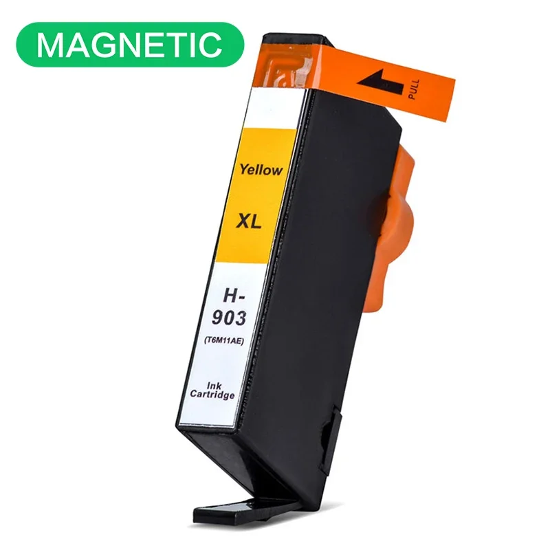 New Magnetic t903xl Ink Cartridge Compatible for hp  903 903XL HP with chip for HP OfficeJet Pro 6961 6974 6975 6963 6978