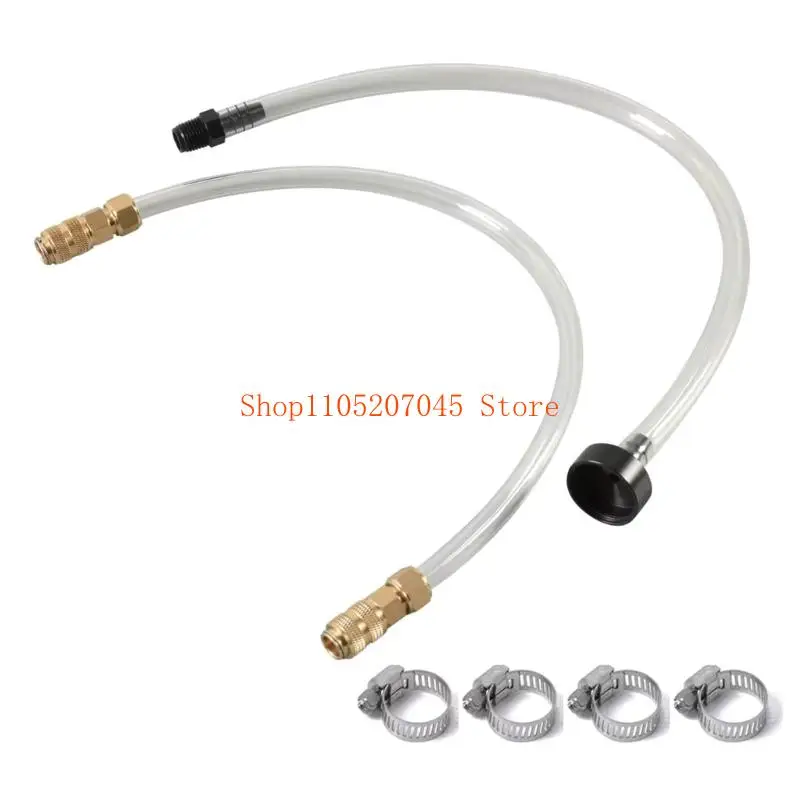 

37cd Marine Hydraulic Steering Bleed And Refill Tool Set High Temperature Resistant Bleeder for Enhanced Systems Performances