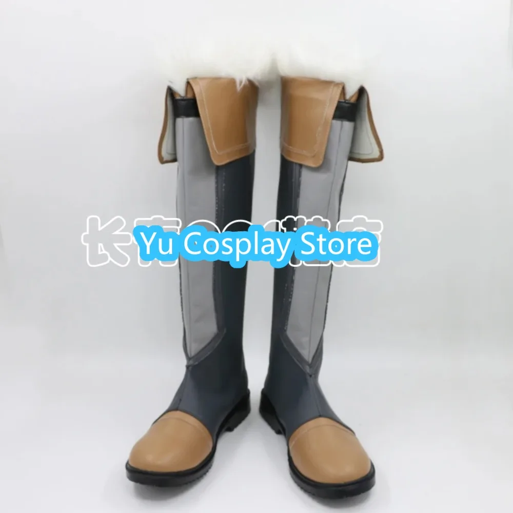 Anime Game Rising of the Shield Hero Naofumi Iwatani Cosplay Shoes PU Boots for Christmas Festival and Convention