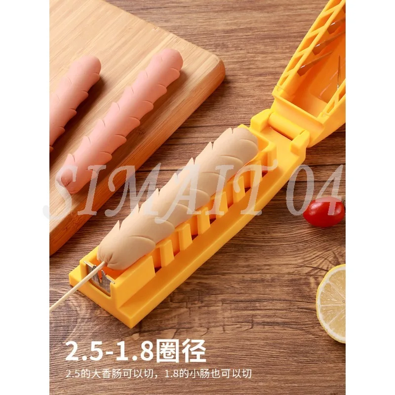 Grilled Sausage Sausage Flower Cutter Multi-functional Skewer Peeling Machine