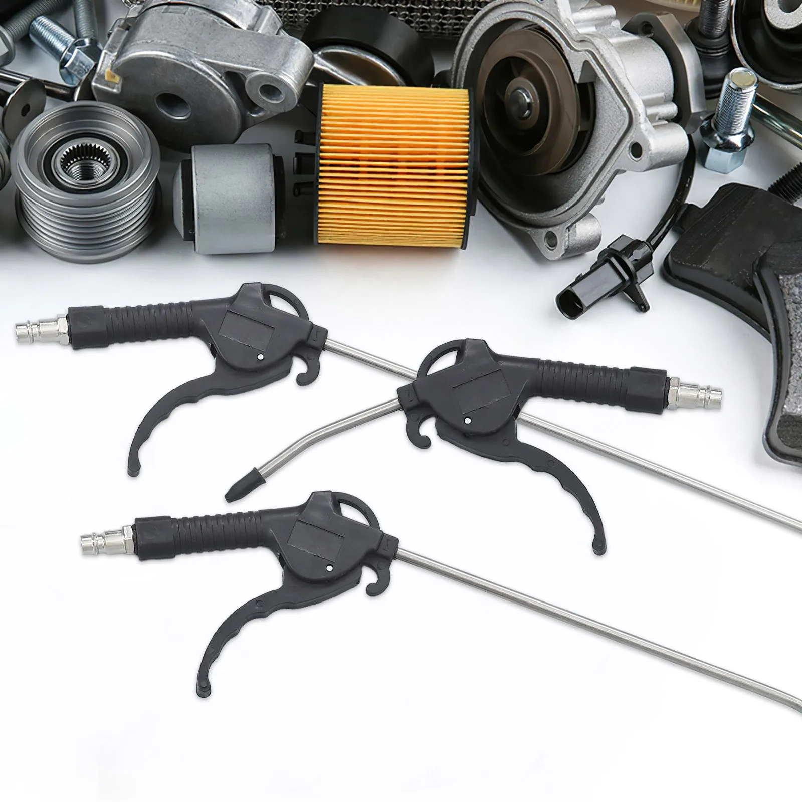 

3Pcs Blow Cleaner Durable Pneumatic Air Blower for Car Interior and Electronic Devices Air Blower Blow Cleaner