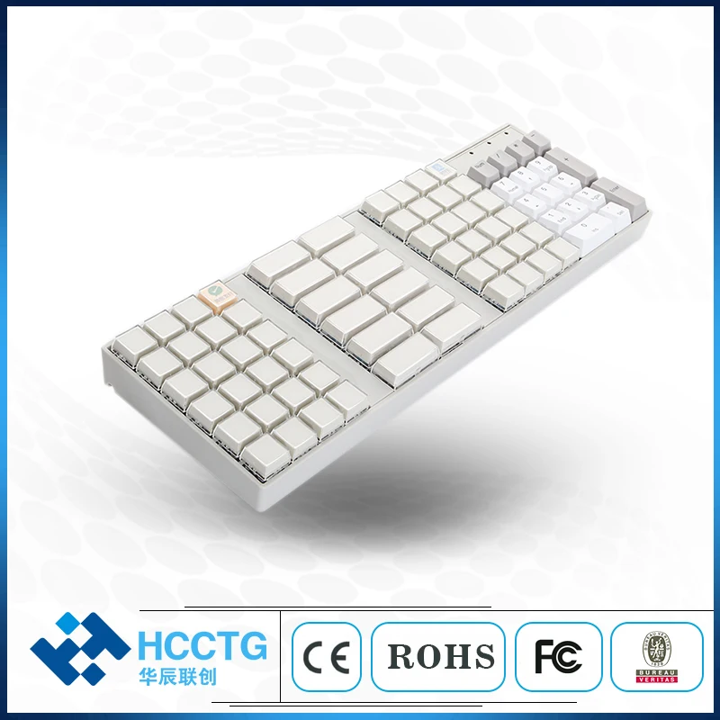 Usb Programmering Supermarkt Kassa Software 105 Toetsen Custom Pos Toetsenbord Programmeerbare KB105A