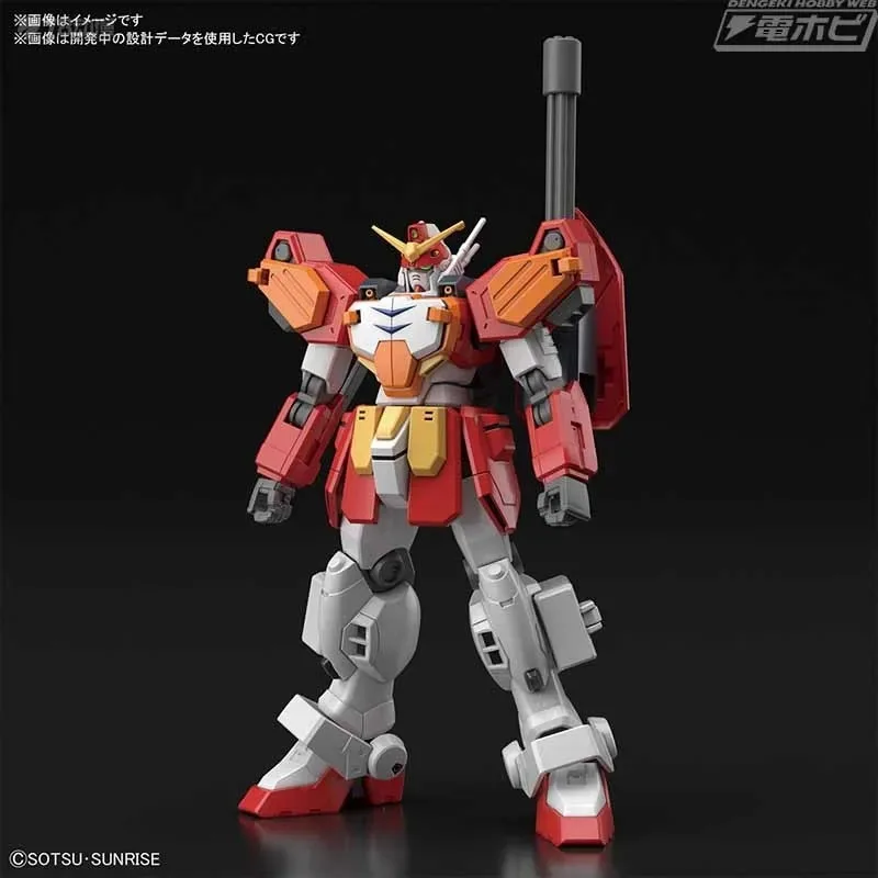 Bandai เดิมชุด GUNDAM HGUC HEAVYARMS CUSTOM 1/144 อะนิเมะ Action Figure ประกอบของเล่นสําหรับชายเครื่องประดับ