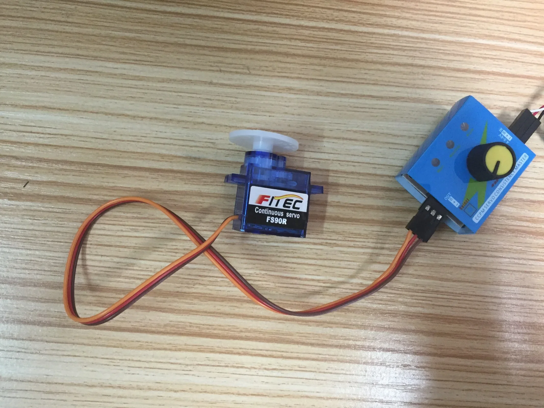 3CH サーボテスター ESC チェッカー RC モデル用 180 270 360 度調整付き Feetech FS90R Arduino DIY プロジェクトと互換性あり