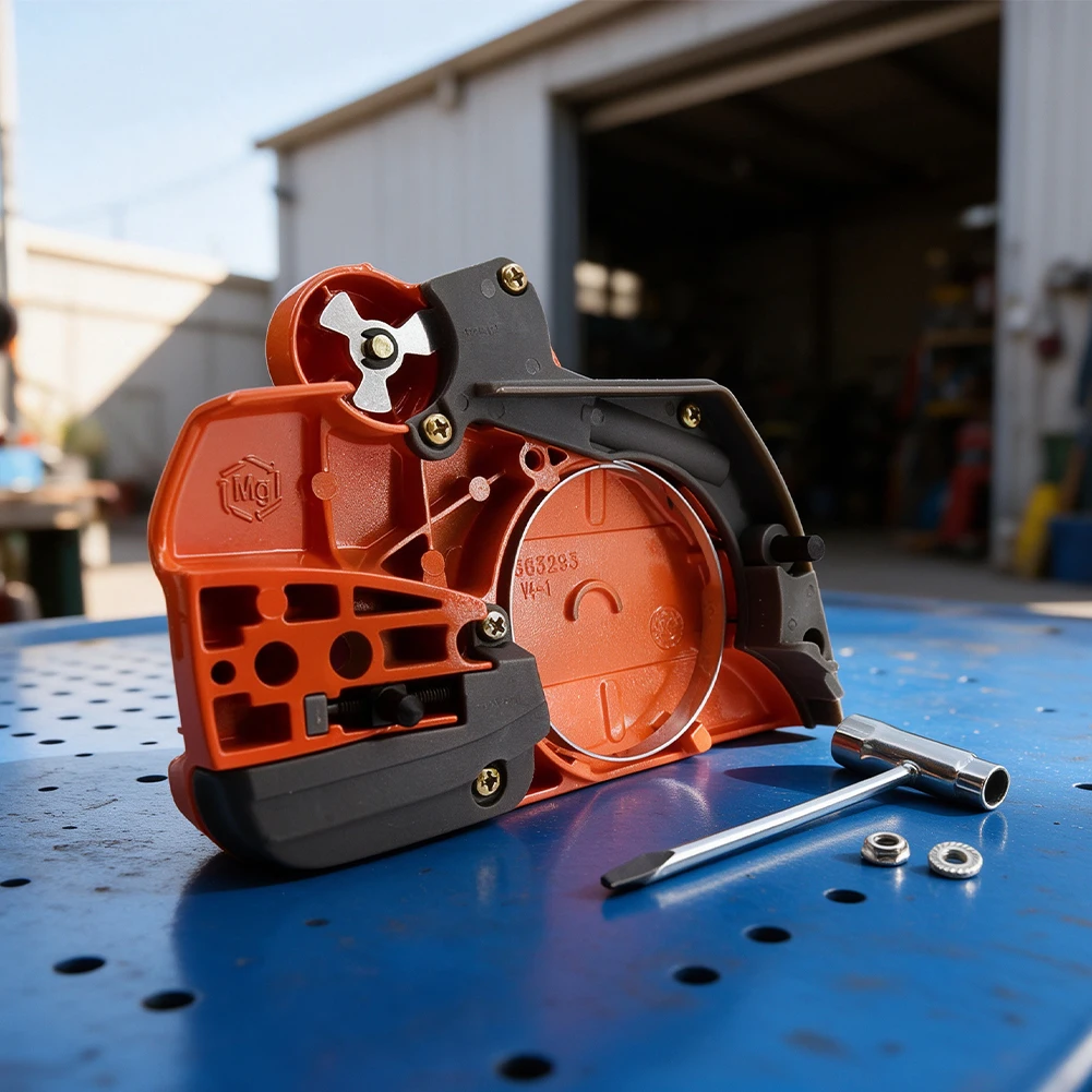 Saw Clutch Case As Show Clutch Cover Assembly Heat Dissipation Design Integrated Safety Mechanism Ventilated Structure