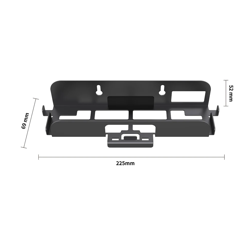 حامل مضيف مثبت على الحائط للتبديل 2 وحدة تحكم الألعاب، رف تخزين المضيف، حامل حائط معلق، حامل حائط مع خطاف تحكم