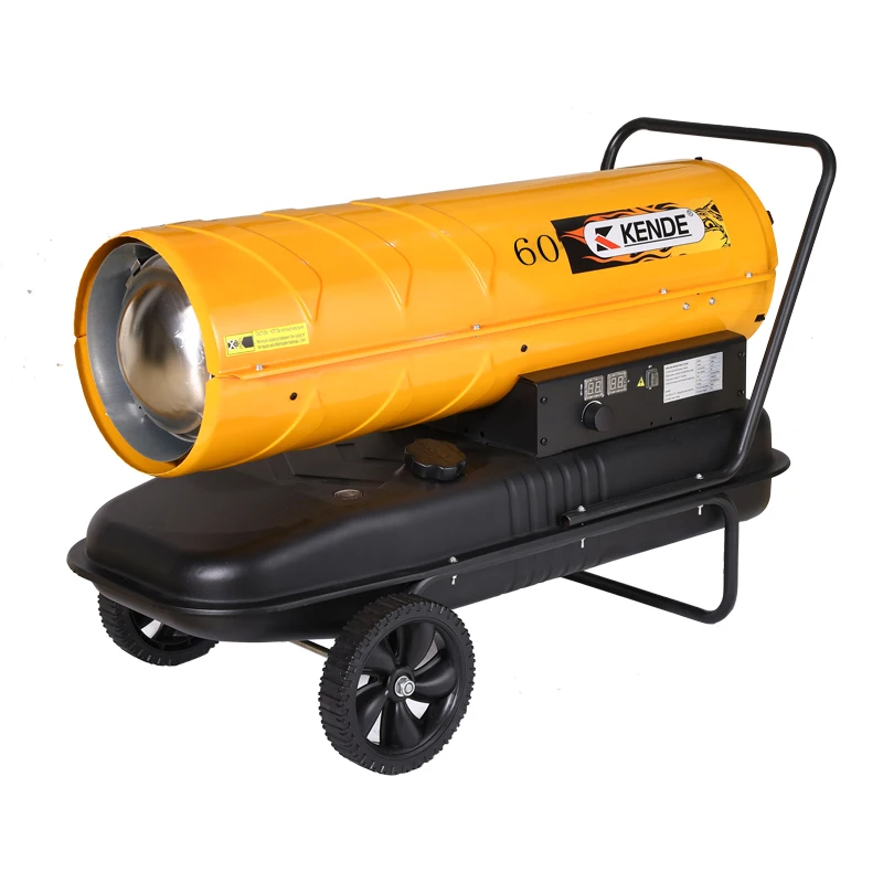 

KENDE Safety Device Automatic Shut Off Oil Fan Heater Mobile air Heater for Poultry Farm Greenhouse Industry Workshop