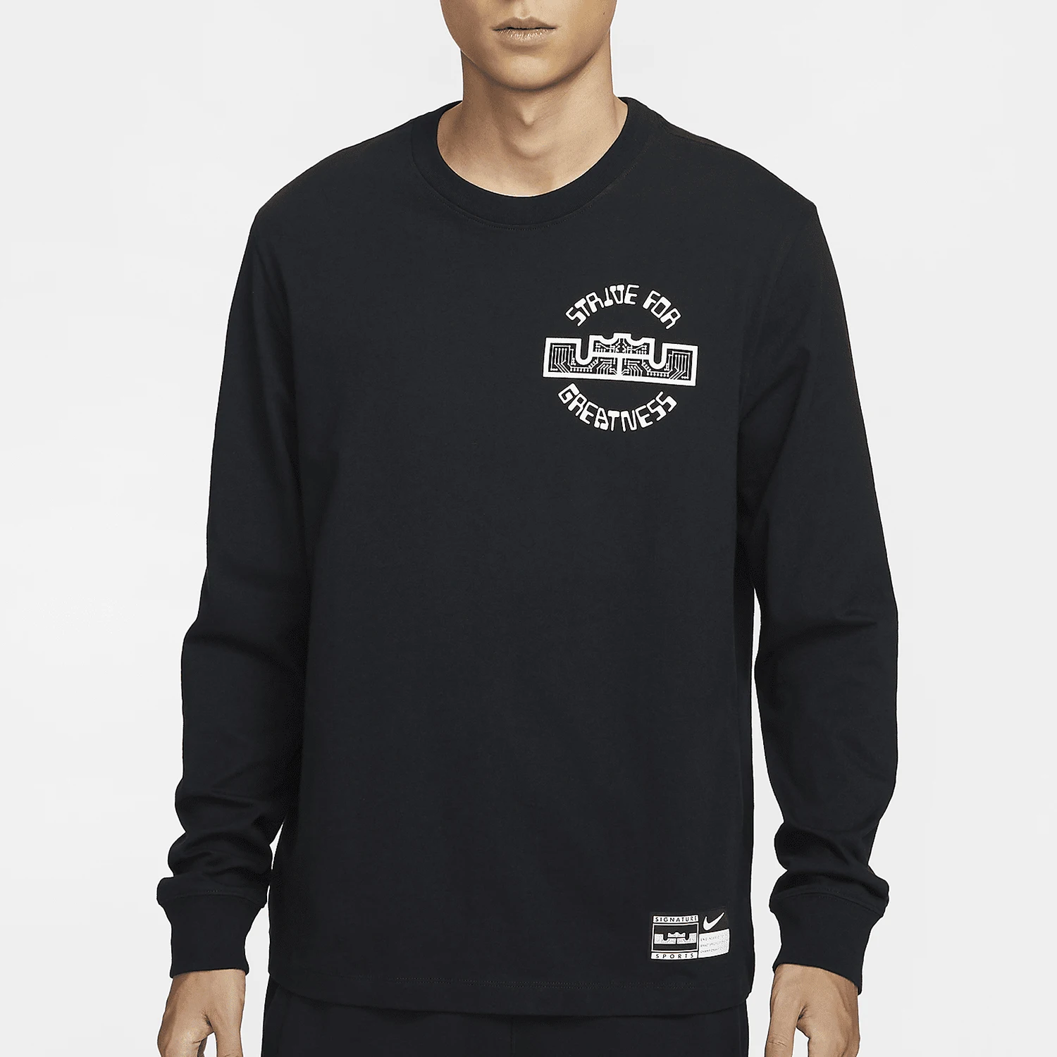 Nike genuine LeBron men's basketball sports training casual long sleeved HF6192-010