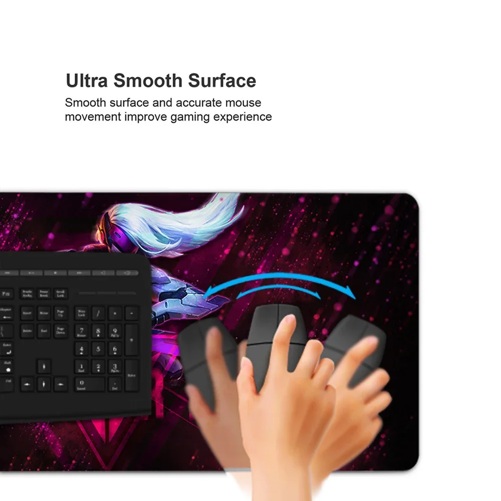 Katarina League of Legends Large Gamer Mouse Pad XXL Speed Non-slip Anime Mousepad Gaming Accessories Computer Keyboard Desk Mat