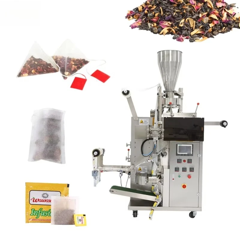 Fully Automatic Vertical Tea Bag Sachet Packing Machine for Herbal Tea Loose Leaf Small Business Use Customize