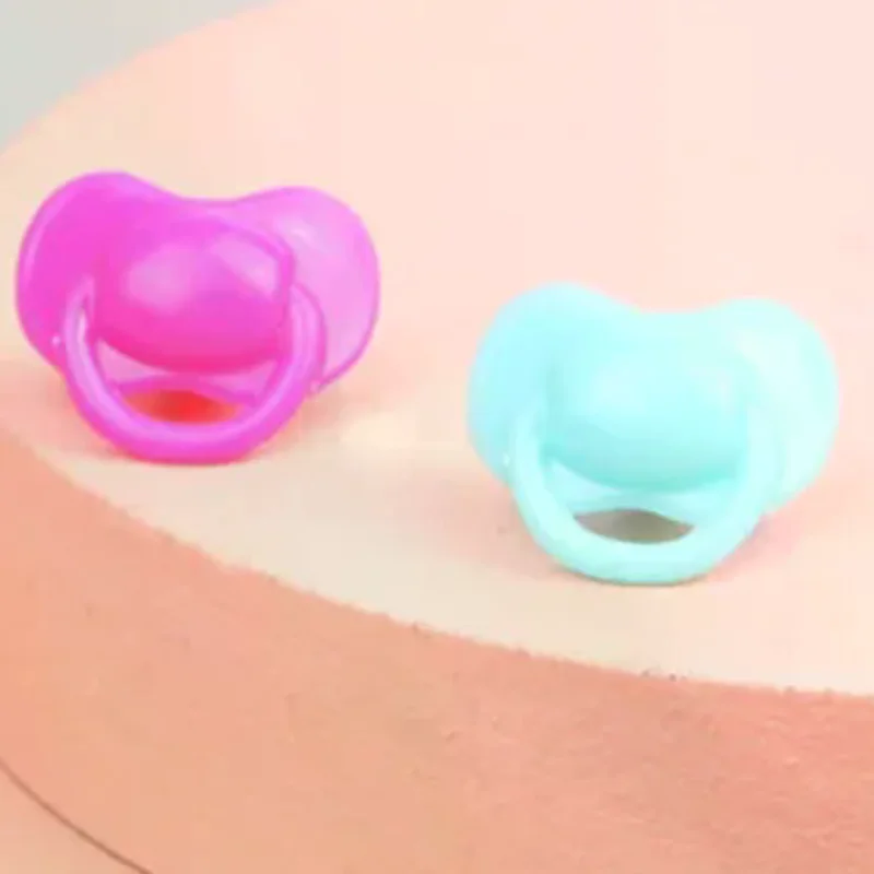 Ciuccio per espressione ciuccio per bambola in miniatura per casa delle bambole da 20 pezzi per accessori per bambole Giochi di finzione per bambini