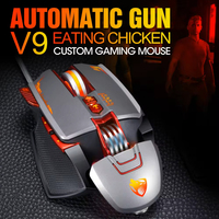 DPI 3200 RGB Wired USB Computer Self-Defined Gaming Mouse For Competitive Game