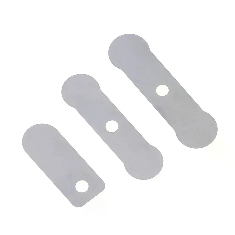 

For 10pcs Air Compressor Valve Plates Aluminum Sheet Silver Silent Oil Free Machine Plate High Quality Material