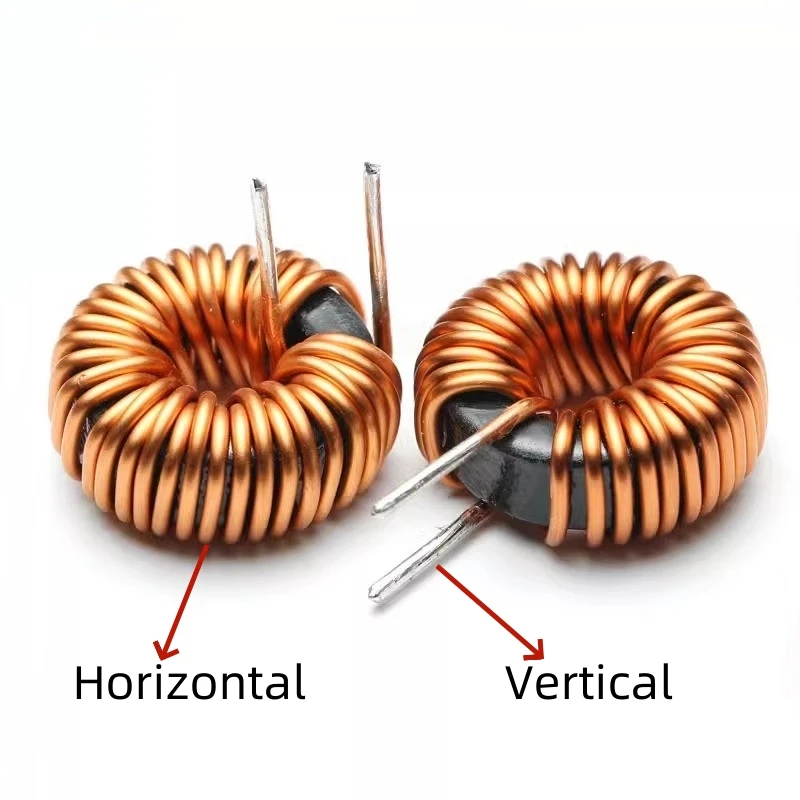 2PCS Magnetic Ring Inductor 65125-33uH47uH100UH High Current Ring Energy Storage Inductor Coil Iron Silicon Aluminum Inductor