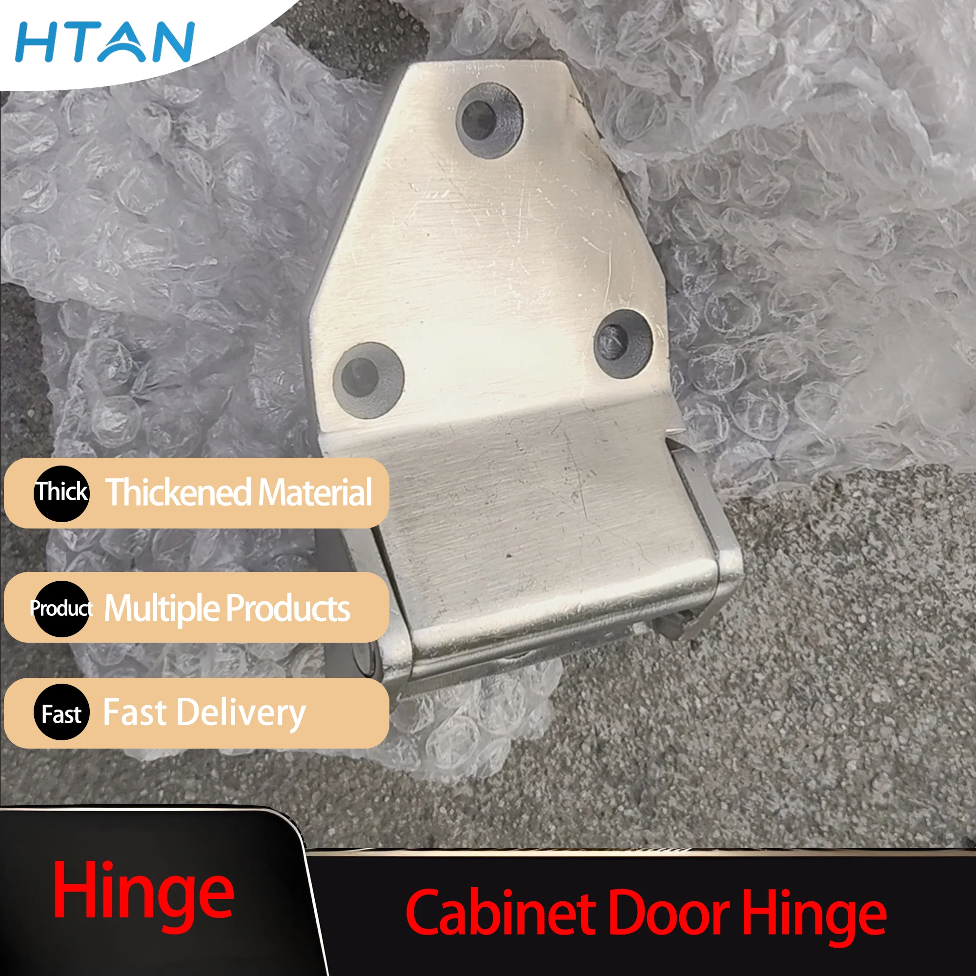 

Stainless Steel Heavy-Duty Door Hinge for Industrial Freezer Truck Container Load-Bearing Equipment Box Door