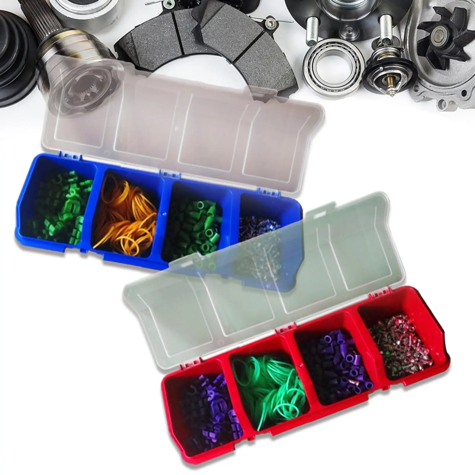 2Pcs Screw Organizer Storage Bins for Drawers Organization Nuts Nails Bolts