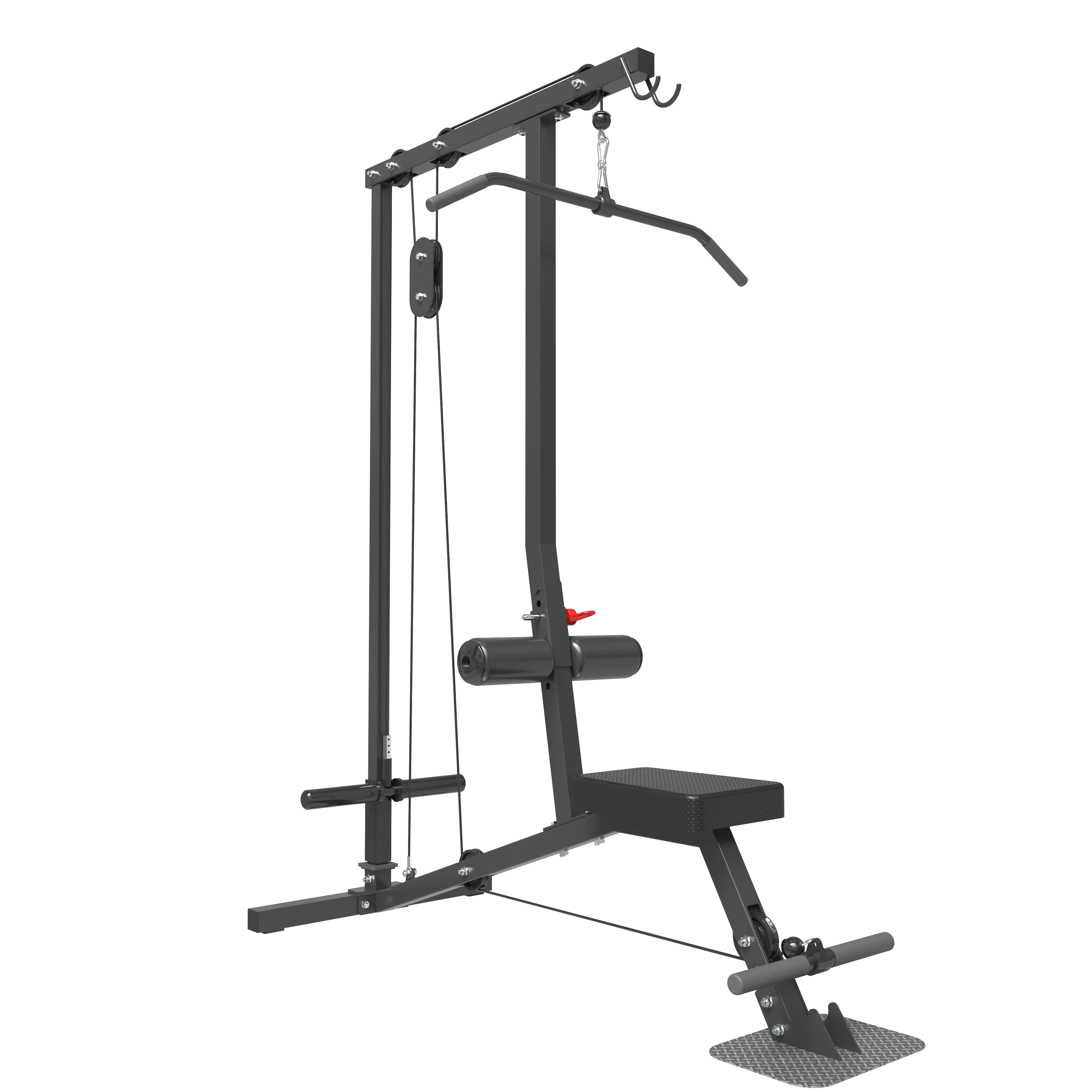 آلة صف جالس للتدريب الاحترافية المنسدلة لتدريب القوة