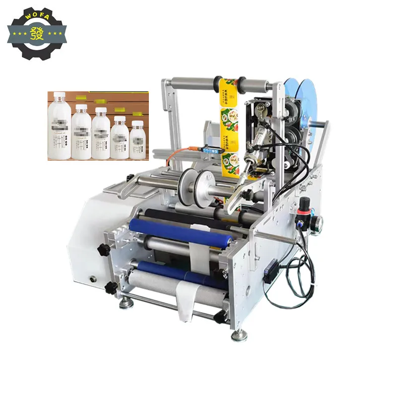 Semi-automatic Labeling Machine for Full/half-circle Labeling of Beverage and Beer Bottles