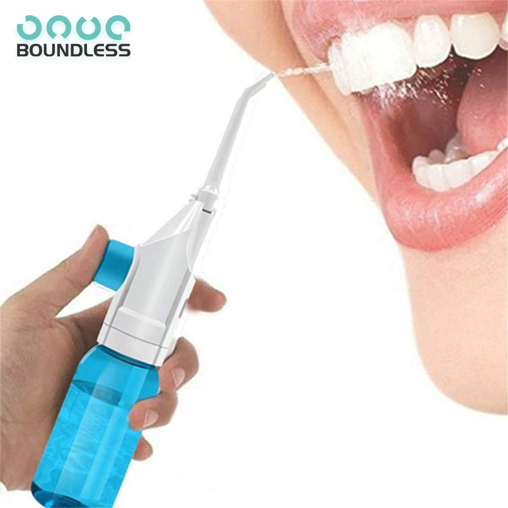 

90ML Portable Manual High Pressure Oral Care Nasal lavage Irrigador Dental Jet Waterpulse Water Flosser Traveling Teeth Cleaner