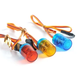 Multi-function LED Lamp Strobing-blasting/Flashing/Rotating Light for 1/10 RC Model Car 1:14 Tamiya Tractor Engineering Truck