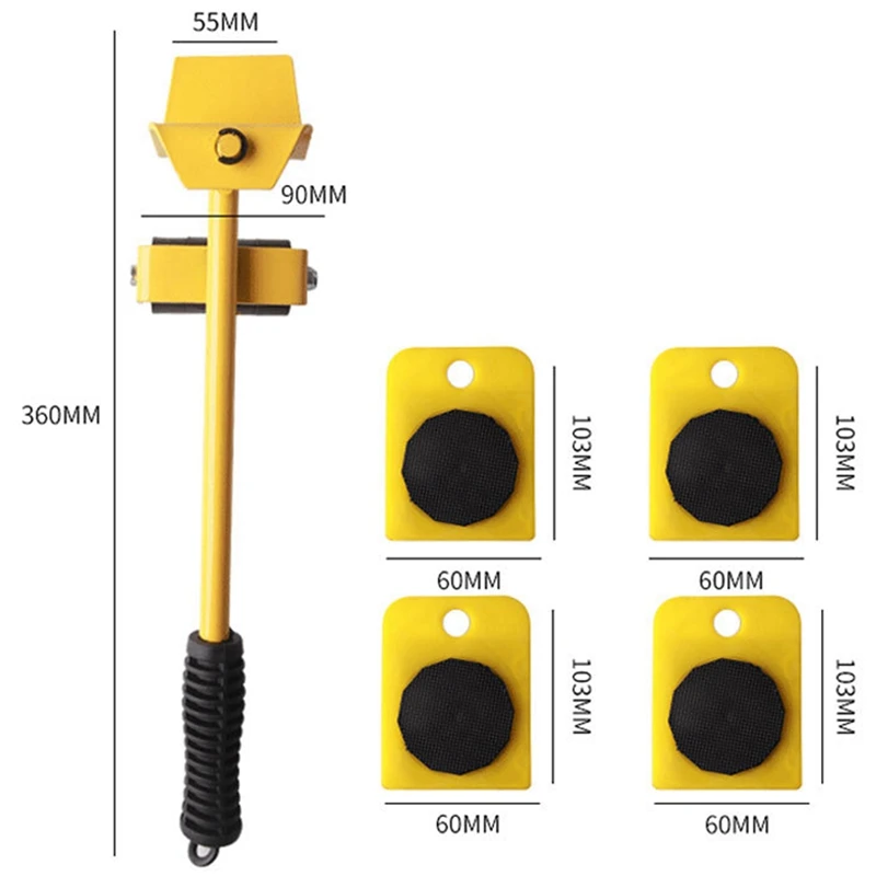 Furniture Sliding Tool Kit, Furniture Mover, Household Appliance Roller, Furniture Lifter