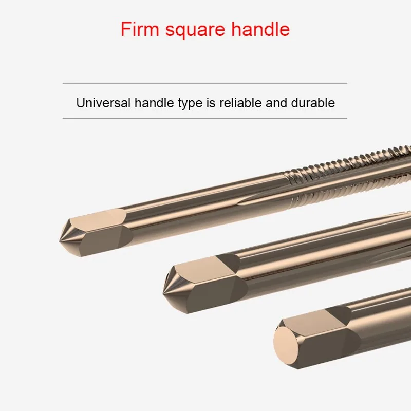 YIFINO Screw/Tip/Straight Groove Stainless Steel Mechanical Tap Tapping Drill Bit Tools M2M3M4M5M6M8M10