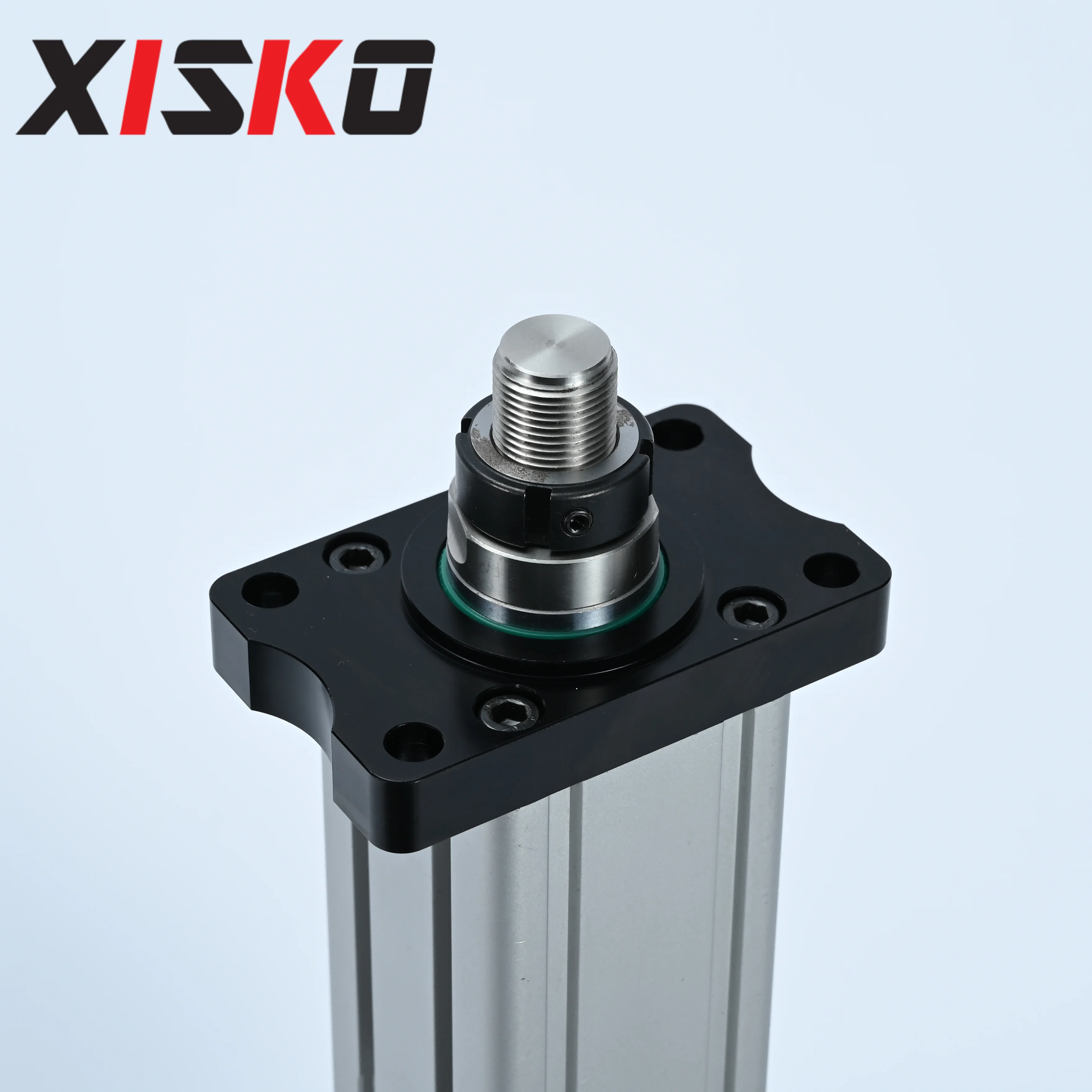 Electric Cylinder Module Series 50 Rear Flange Design, Customizable Configuration.