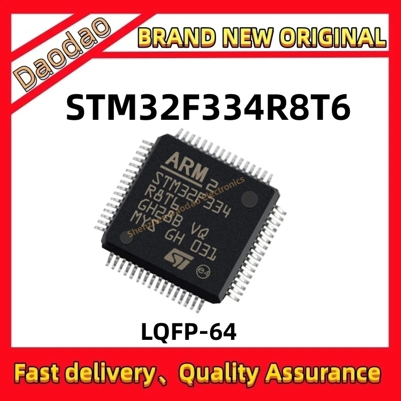 

Quality New STM32F334R8T6 STM32F334R8 STM32F334 STM32F STM32 STM IC MCU chip LQFP-64