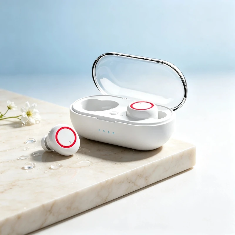 Écouteurs TWS Bluetooth sans fil, écouteurs stéréo 5.3, casque sans fil avec microphone pour tous les smartphones