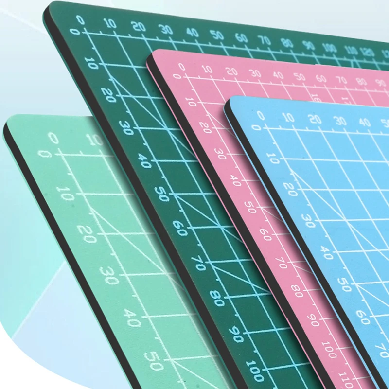 A3 Multifunctional PVC Cutting Mat DIY Handicraft Art Engraving Board Paper Carving Pad High Elasticity Toughness Durable