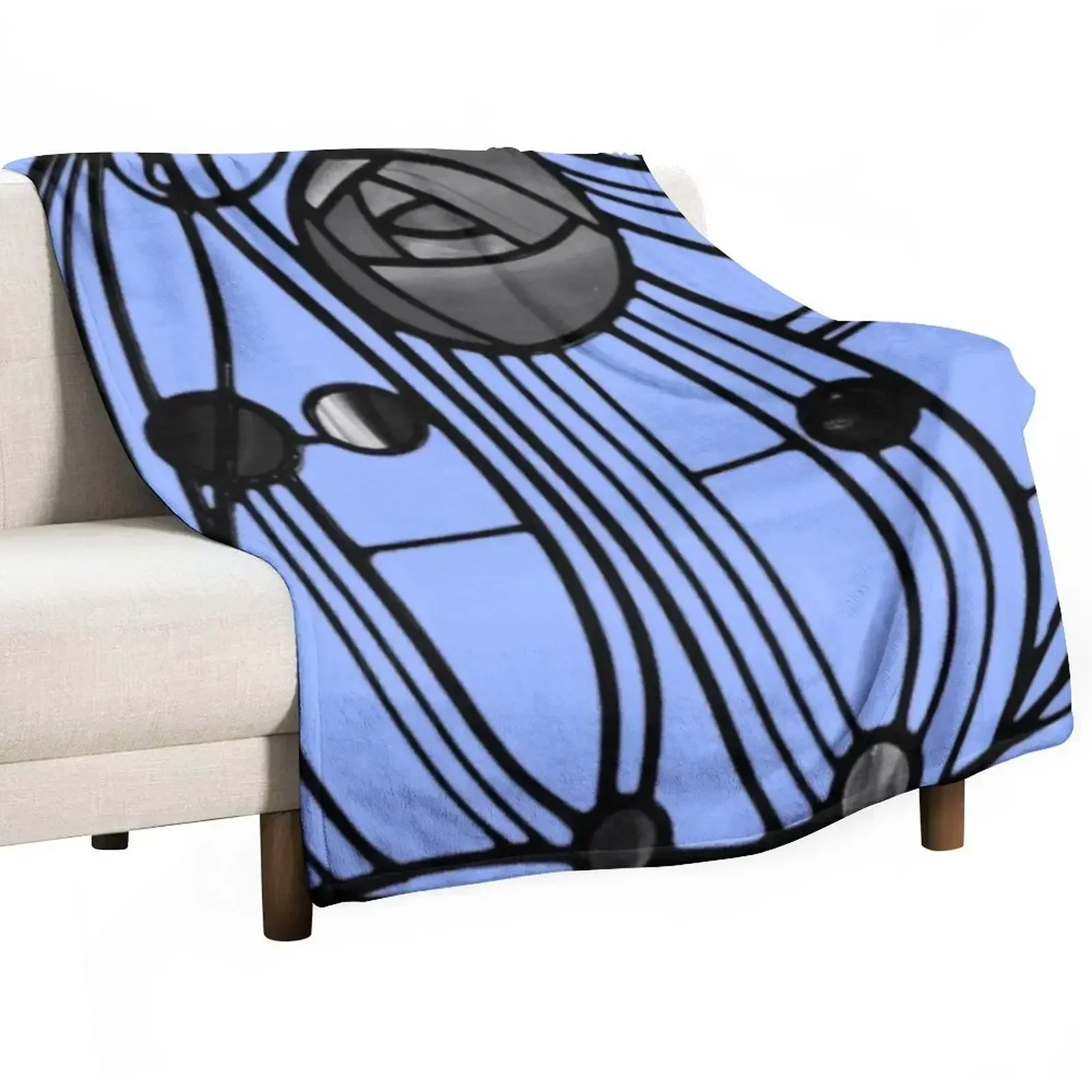 charles Rennie Mackintosh - window,No,06. Throw Blanket Quilt Cute Winter beds Shaggy Beautifuls funny gift Blankets