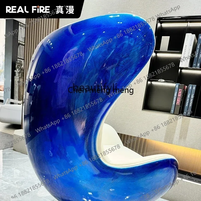 LHY26 ssNew modern minimalist luxury art leisure sofa creative chair computer chair designer eggshell chair rotating