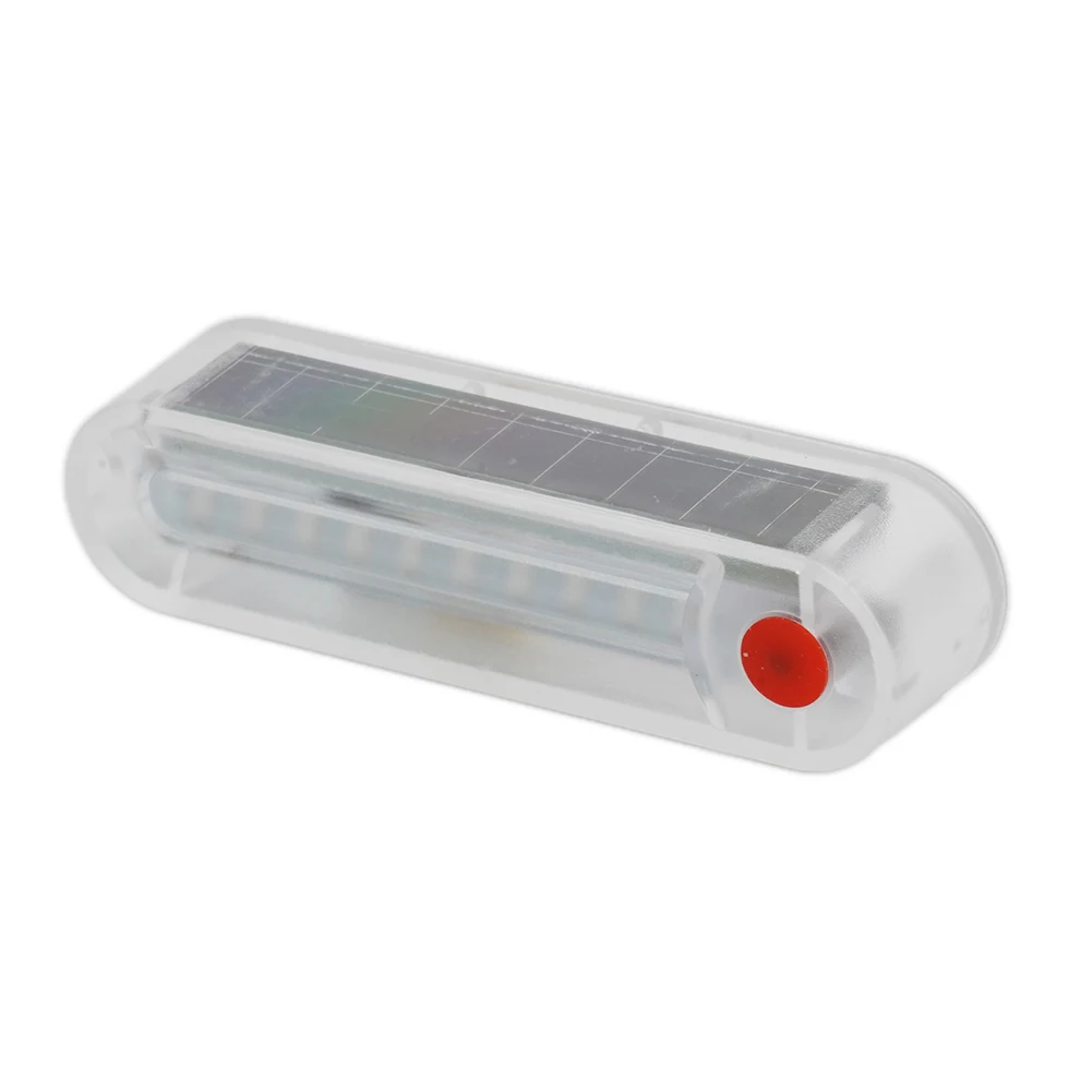

Anti-collision Light Anti-rear-end Light Blue/red Color Decorative LED Solar Vibration Light Car Decorative Light