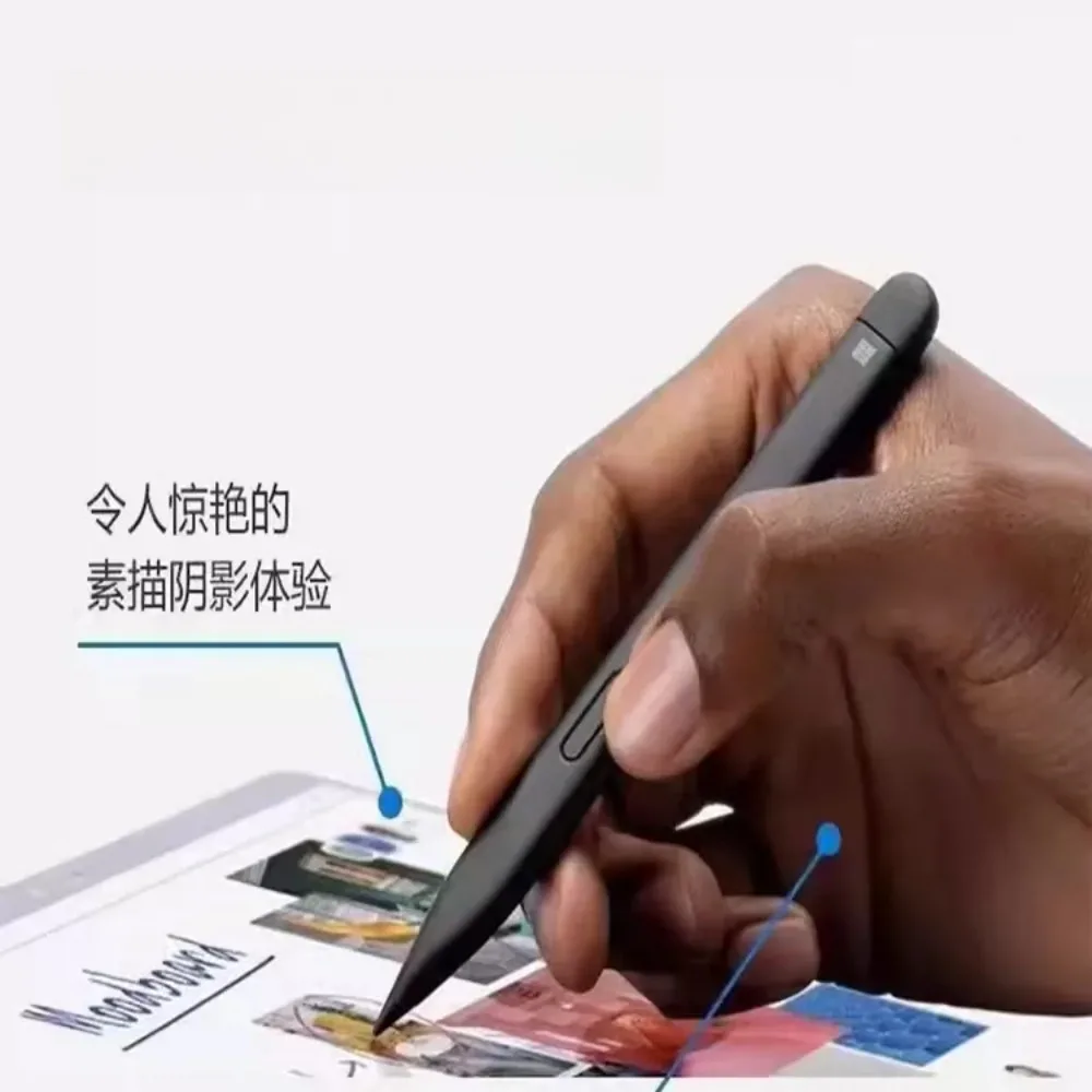 For Surface Slim Pen 2 Stylus Pen 4096 Levels Pressure Sensitivity For Microsoft Surface Pro 8 9 10 11 X Go 3 4 Laptop Studio