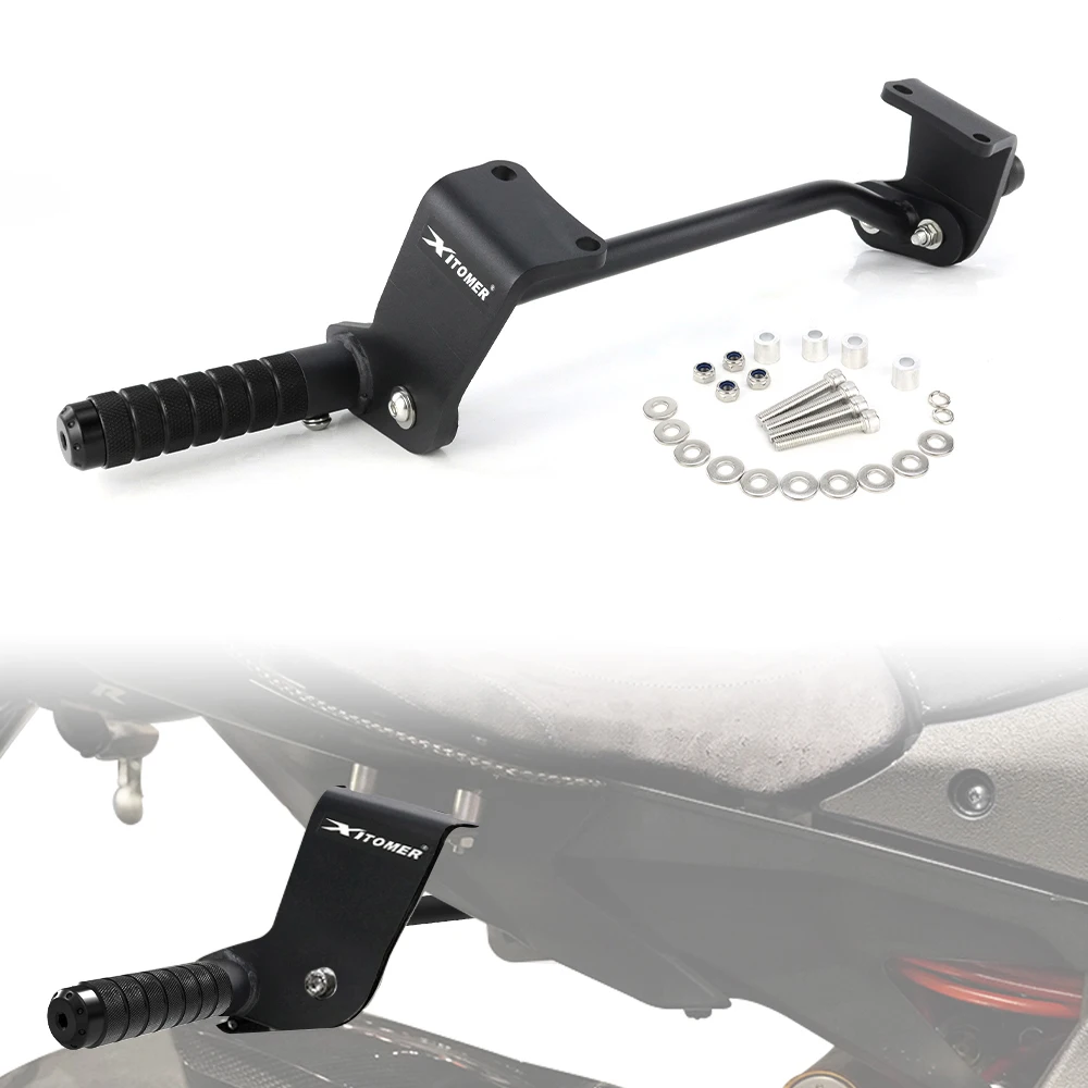 

Motorcycle Rear Footrests Subcage Fit For Yamaha YZF-R1 2015-2025 Passenger Peg Guard Support Stunt Step Plate Stunt Protection