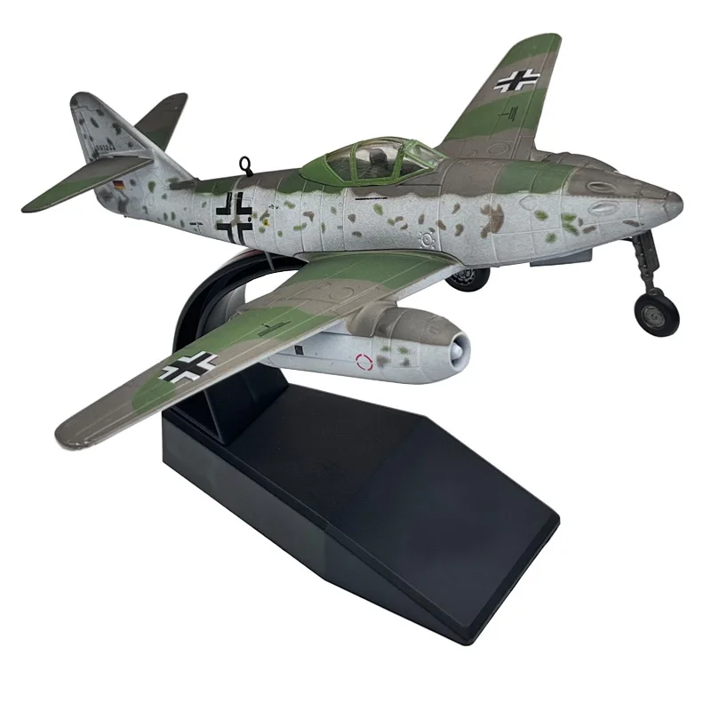 1:72 1/72 skala Messerschmitt Mir-262 Kämpfer Diecast Metall Flugzeug Flugzeug Modell Kinder Geschenk Spielzeug Ornament