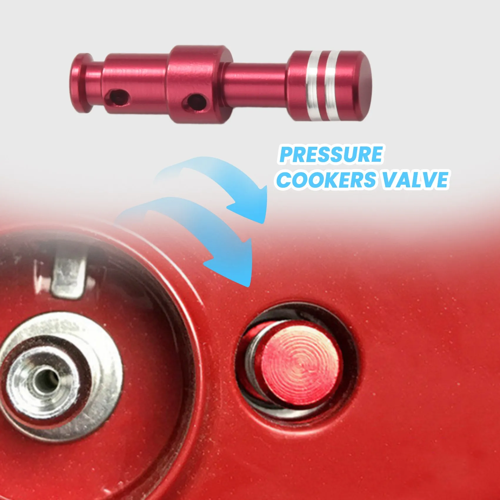 

AD30-Universal Replacement Floater Valve and Float Cap for Pressure Cookers for Ip-Duo Ip-Lux60 Ip-Duo50 Ip-Lux50 Smart-60 Ip