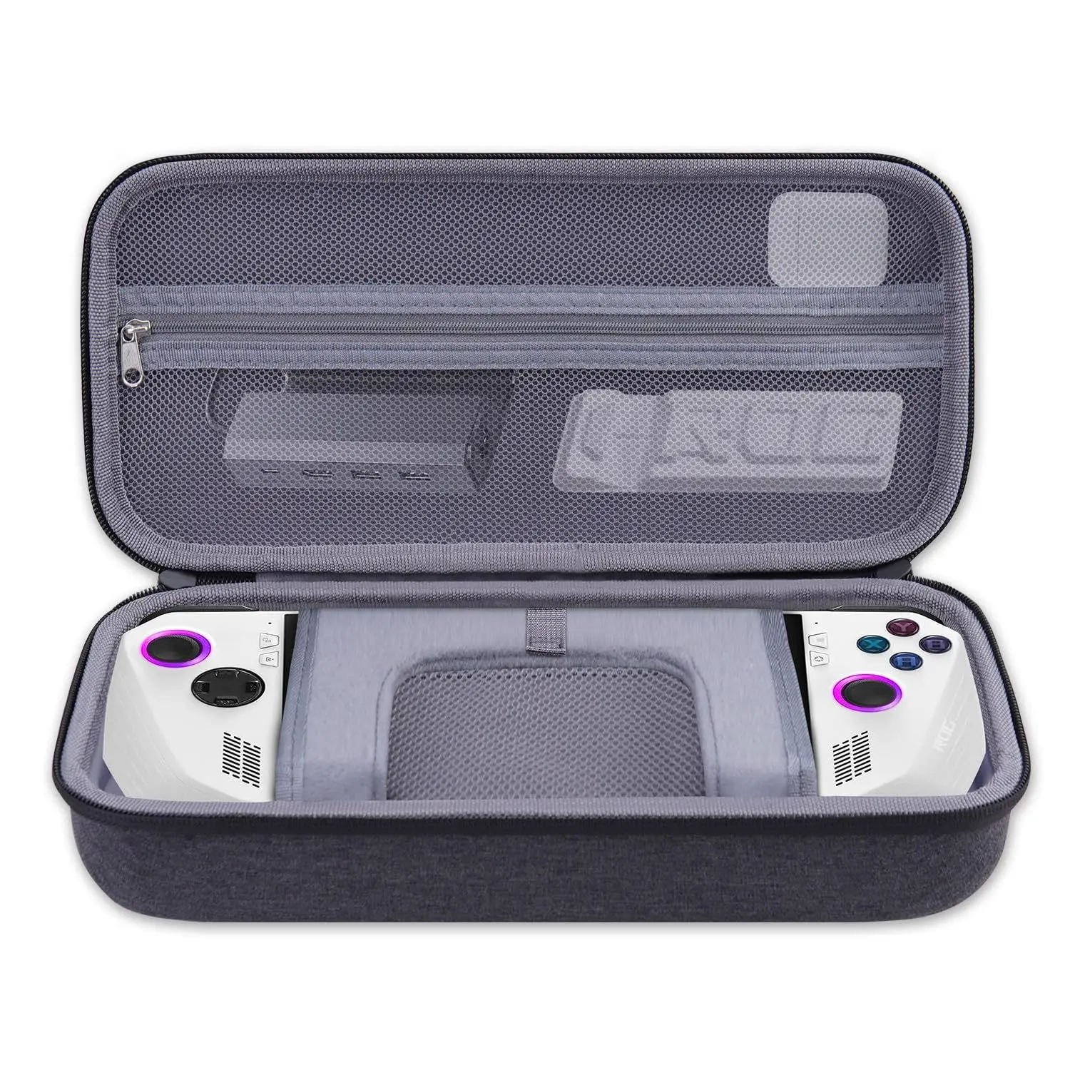 

For Rog X Handheld Gaming Console Storage Bag Waterproof Oxford Cloth with EVA Lining for Protection and Easy Carrying