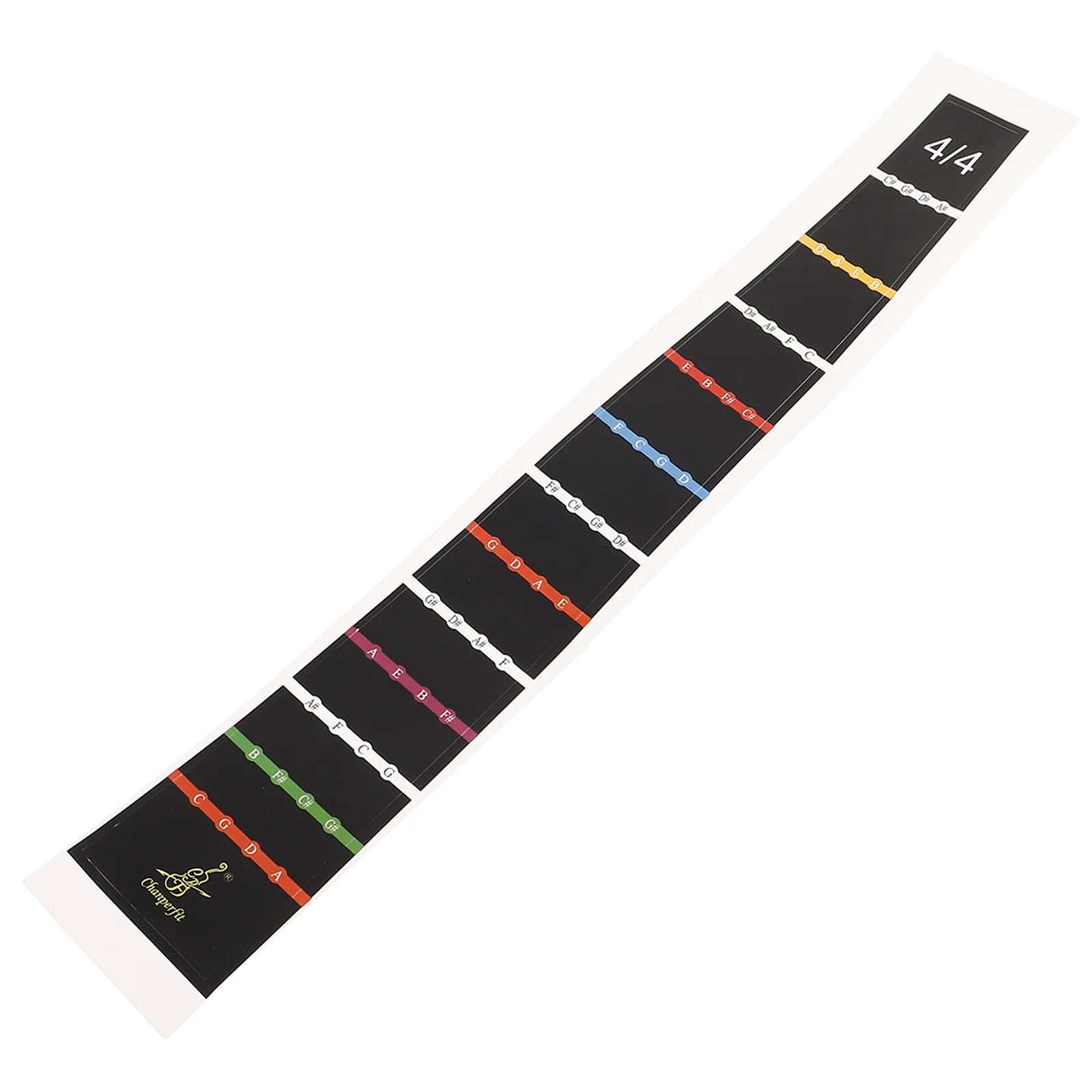 Cello Stickers Scale for Violin Practical Fingerboard Professional Pvc Learning