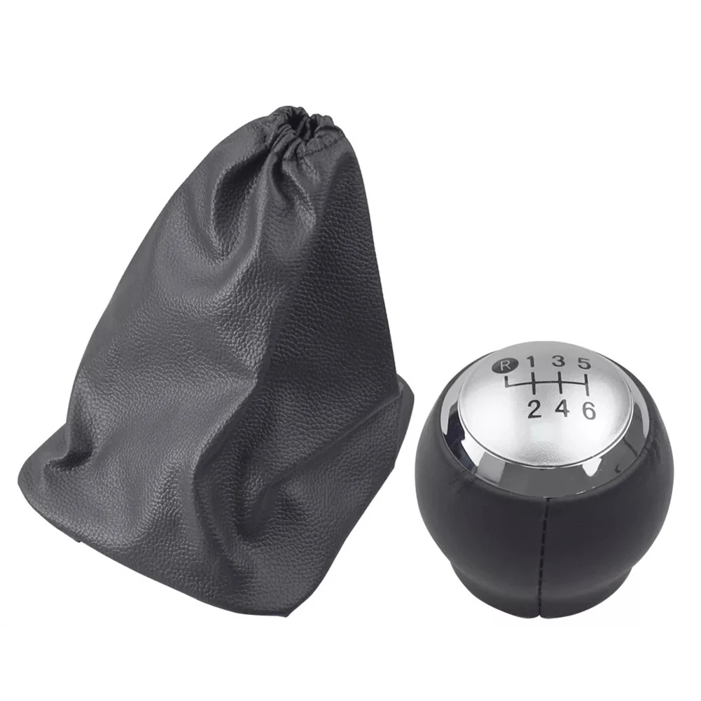 

ABS PU Leather Gear Shift Knob High Universality Fitment Perfect Fit For Corolla 2007-2013 Driving Comfort Improvement For Verso