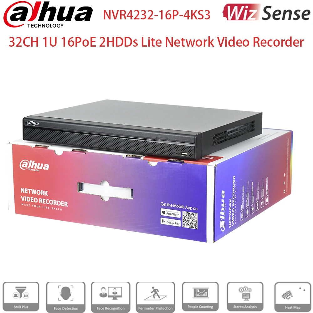 Dahua 32CH Nvr 16Po…